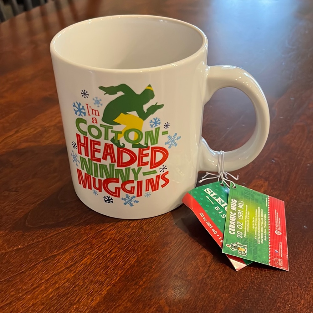 NWT. Elf coffee mug
